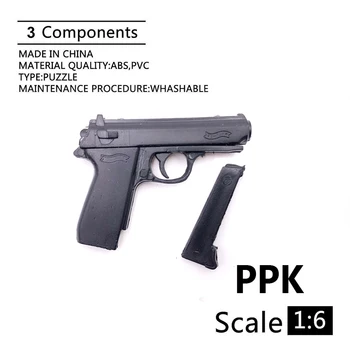 1: 6 PPK 007 Silah Modeli İçin 12 