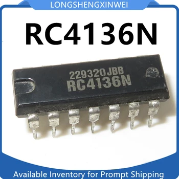 1 ADET RC4136N RC4136 DIP - 14 Doğrudan Fiş Operasyonel Amplifikatör Çip