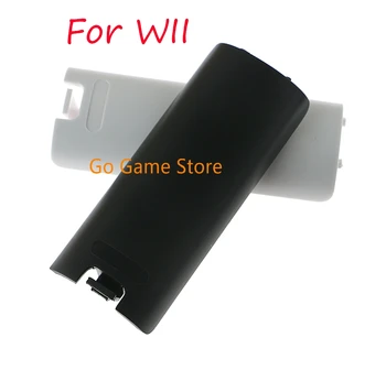 200 adet Nintendo Wii Denetleyicisi için Siyah Beyaz pil bölmesi kapağı Kapağı Değiştirme