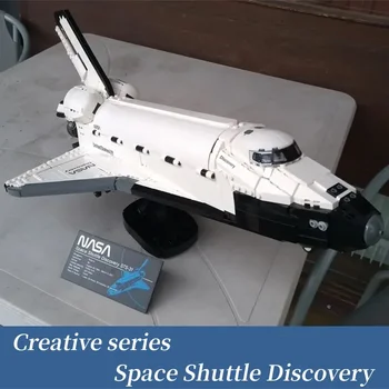 2354 adet NASAS Uzay Mekiği Discovery Uzay Gemisi Uluslararası Uzay İstasyonu Teknik Modeli Yapı Taşları Tuğla Oyuncak Hediye Çocuk