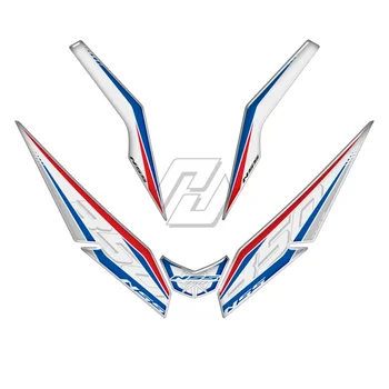 3D Reçine Motosiklet Ön Kaporta Sticker Honda Forza için NSS 350 2023