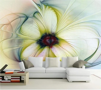 Beibehang 3D duvar kağıdı soyut renkli duvar oturma odası yatak odası TV arka plan ev dekorasyon duvar resimleri duvar kağıdı 3D fotoğraf