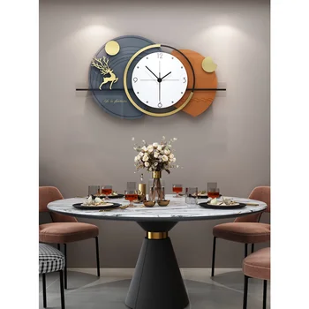 Benzersiz art deco duvar saati oturma odası nordic parlayan Yaratıcı Dekoratif duvar saati modern tasarım horloge duvar süslemeleri