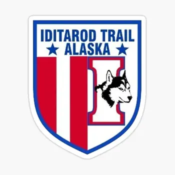 Iditarod Trail 5 ADET Araba Çıkartmaları Komik Karikatür Pencere Motosiklet Bagaj Su Şişeleri Arka Plan Çocuk sanat dekoru Duvar Anime