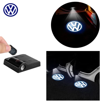 Kablosuz Manyetik Araba Kapı Karşılama ışığı Volkswagen VW Volkswagen VW Golf Polo Tiguan Passat B6 Jetta Touran CADDY GTI