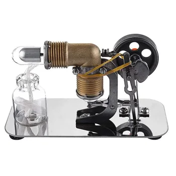 Mini Sıcak Hava Stirling Motor Motor Modeli eğitici oyuncak Kitleri Bilim Deney Ekipmanları Fizik Oyuncaklar