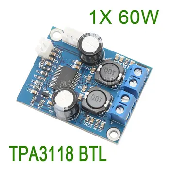 TPA3118 BTL 60W mono dijital amplifikatör devre kartı modülü 12v 24v araba