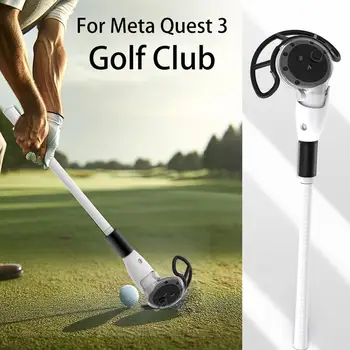 VR Golf Kolu Meta Quest 3 VR Aksesuarları Denetleyici Geliştirmek Sürükleyici VR Oyun Deneyimi Quest3