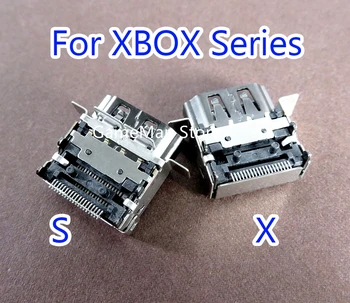 Xbox Serisi X S için HDMI uyumlu Bağlantı Noktası Arabirim Konektörü Jakı HD Soket