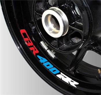 Yeni motosiklet lastiği yansıtıcı sticker yaratıcı jant logo çıkartması moto Dekoratif aksesuarları BMW CBR400RR cbr 400 rr
