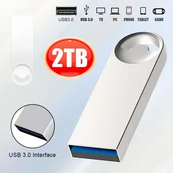 Yeni USB bellek Sürücüler 2 TB USB 3.0 yüksek hızlı USB bellek 1 TB Kalem sürücü USB bellek Disk 1 TB U Sopa 128 GB Pendrive Dizüstü PC TV İçin